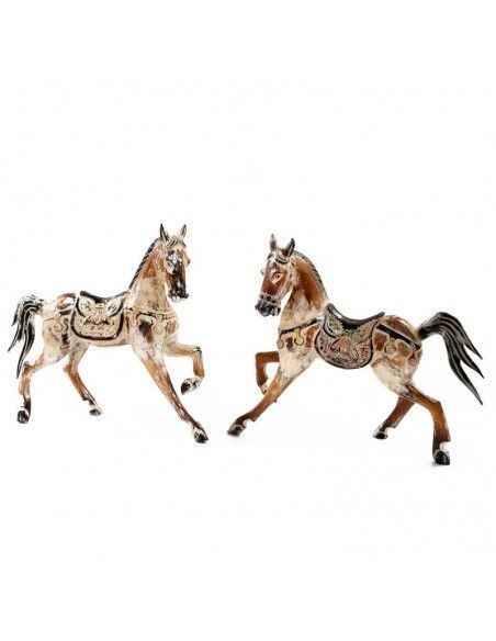 FIGURA DE CABALLO DE MADERA