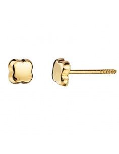 PENDIENTES ORO CUATREBOL NIÑA 1 postura