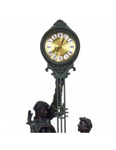 RELOJ DE SOBREMESA CON FIGURA DE PAREJA 78x33 2