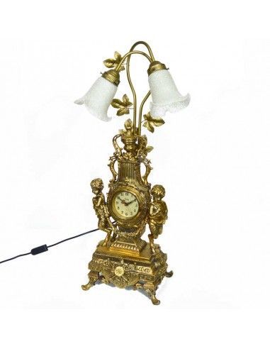 RELOJ LAMPARA DE SOBREMESA CON FIGURA NIÑOS 85X30