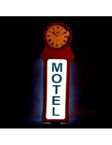 RELOJ DE PARED MOTEL VINTAGE LED 93X31