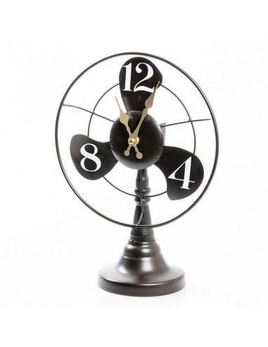 RELOJ DE SOBREMESA DE VENTILADOR 34x25
