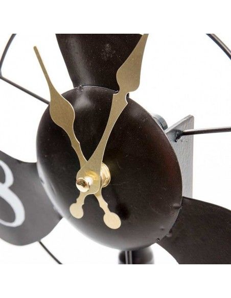 RELOJ DE SOBREMESA DE VENTILADOR 34x25
