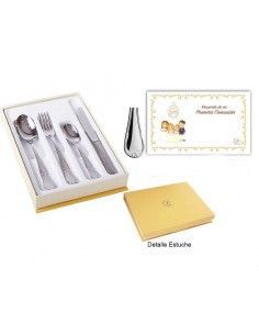 ESTUCHE DE CUATRO CUBIERTOS