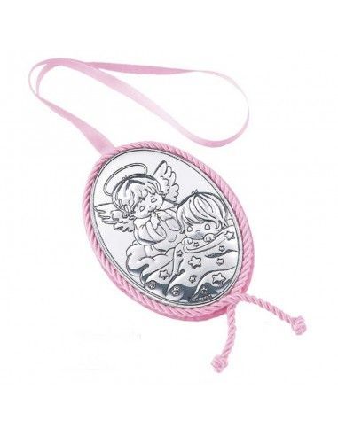 MEDALLON INFANTIL ANGEL DE CUNA 10x7