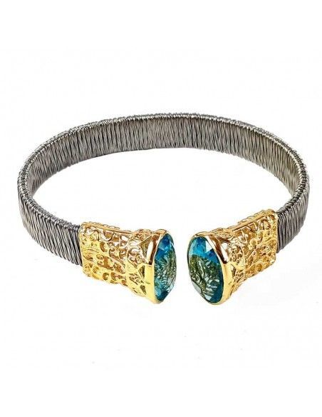 PULSERA DE MUJER PIEDRAS ARTIFICALES
