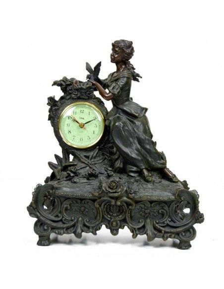RELOJ DE SOBREMESA FIGURA DE MUJER