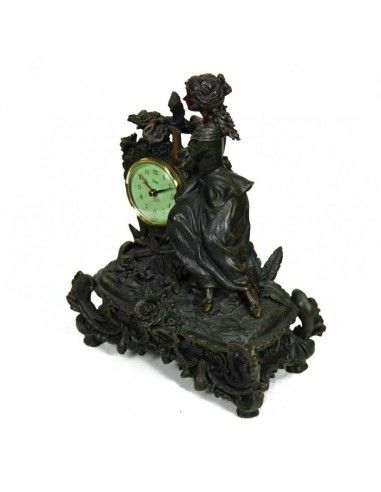 RELOJ DE SOBREMESA FIGURA DE MUJER
