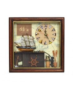RELOJ DE PARED MARINERO VINTAGE