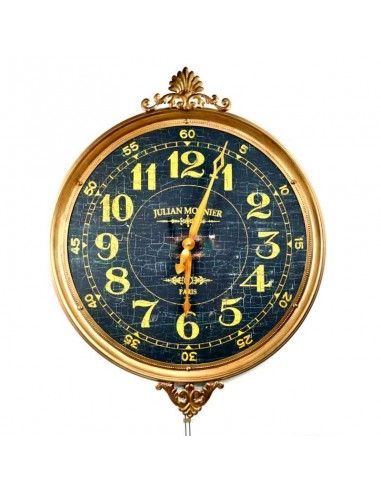 RELOJ DE PARED METALIZADO 57x45