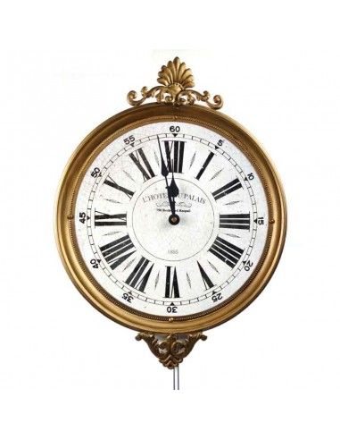 RELOJ DE PARED METALIZADO 47x36