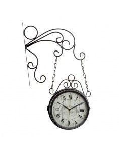 RELOJ DE PARED DOBLE CARA 35x45