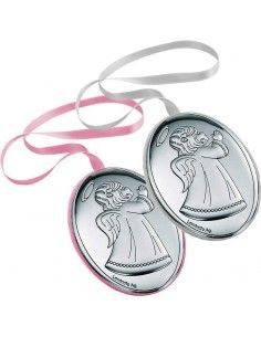 MEDALLON INFANTIL ANGEL DE CUNA
