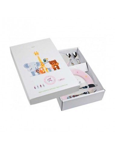 ESTUCHE DE CUATRO CUBIERTOS TIGGER Y POOH