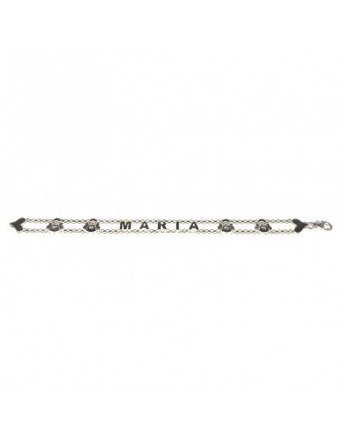 PULSERA PLATA DE NOMBRE