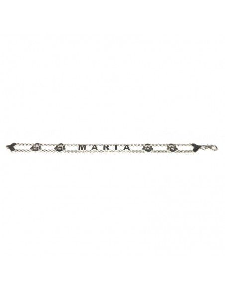 PULSERA PLATA DE NOMBRE