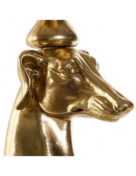 FIGURA GALGO CANDELABRO 75X39