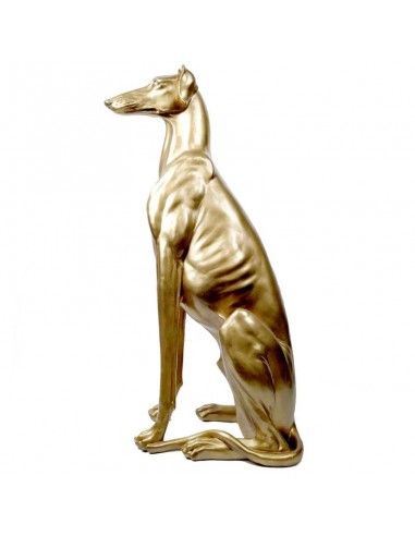 FIGURA GALGO GRANDE ENVEJECIDO 77x33