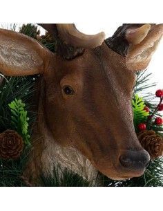 FIGURA CIERVO RENO NAVIDEÑO 38.5x25 2