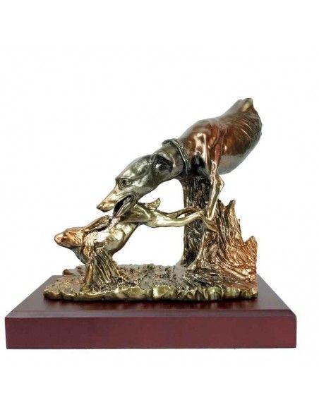TROFEO FIGURA GALGO CORRIENDO 22x24