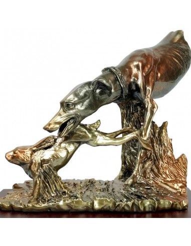 TROFEO FIGURA GALGO CORRIENDO 22x24