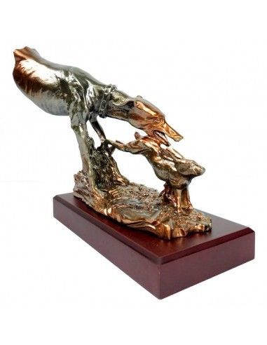 TROFEO FIGURA GALGO CORRIENDO 22x24