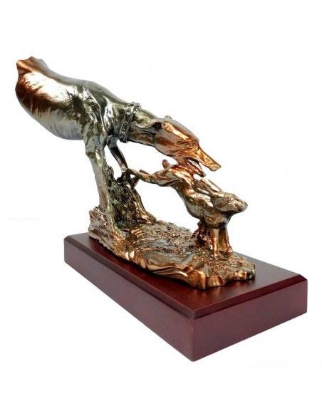 TROFEO FIGURA GALGO CORRIENDO 22x24