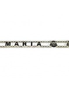 PULSERA PLATA DE NOMBRE 2