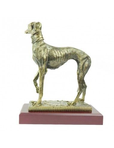 TROFEO FIGURA GALGO PARADO 28x22