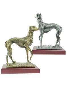 TROFEO FIGURA GALGO PARADO...