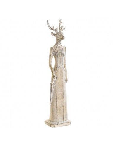 FIGURA CON CABEZA DE CIERVO 42x17