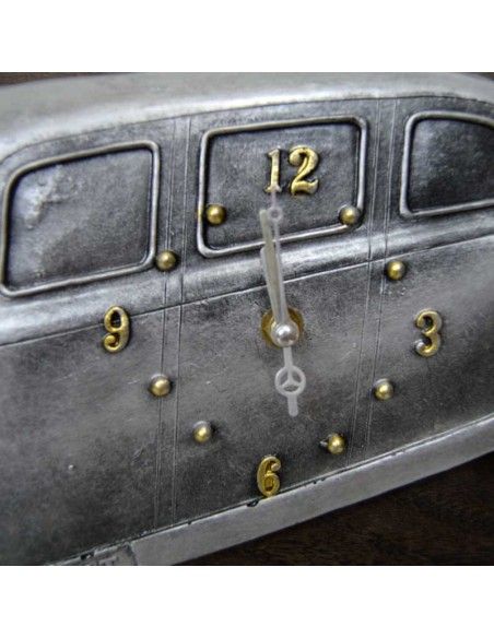 CUADRO CON RELOJ RÚSTICO
