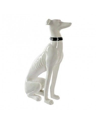 FIGURA GALGO BLANCO MODERNO 46x27