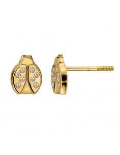 PENDIENTES MARIQUITA ORO...