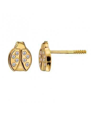 PENDIENTES MARIQUITA ORO NIÑA 2...