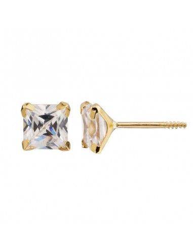 PENDIENTES CIRCONITA GARRA ORO NIÑA