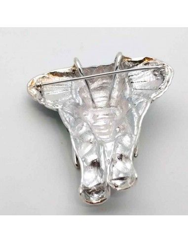 COLGANTE - BROCHE ELEFANTE NACAR