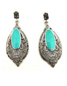 PENDIENTES PLATA FILIGRANA...
