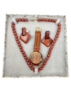 CONJUNTO RELOJ COLLAR Y...