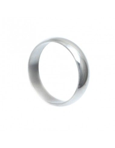 ALIANZA DE PLATA LISA 5 mm