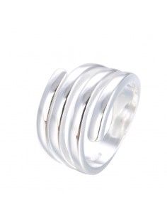 SORTIJA DE PLATA ANCHA MUJER