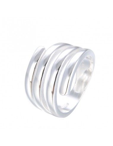 SORTIJA DE PLATA ANCHA MUJER