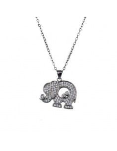 GARGANTILLA ELEFANTE DE PLATA
