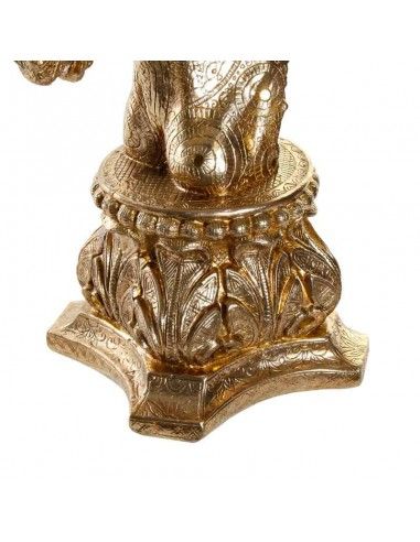 FIGURA DE CABALLO DORADO 41x26