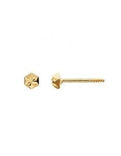 PENDIENTES ESTRELLA ORO BEBE