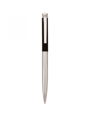 BOLIGRAFO PERSONAL NEGRO - PLATA