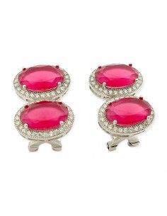 PENDIENTES DOBLE PIEDRA...
