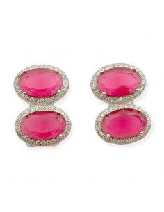 PENDIENTES DOBLE PIEDRA... 2