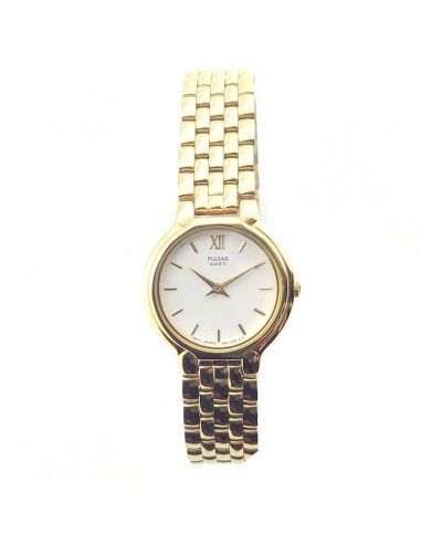 RELOJ PULSAR CHAPADO ORO