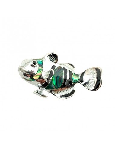 COLGANTE - BROCHE PEZ NACAR